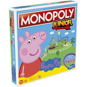 Joc de societate MONOPOLY Junior - Peppa Pig F1656, 5 ani+, 2-4 jucatori Joc de societate MONOPOLY Junior - Peppa Pig F1656, 5 ani+, 2-4 jucatori