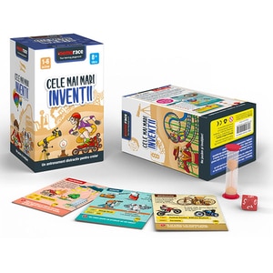 Joc educativ MEMORACE Cele mai mari inventii LG0004, 8 ani+, 58 piese Joc educativ MEMORACE Cele mai mari inventii LG0004, 8 ani+, 58 piese