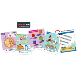 Joc educativ MEMORACE Sa invatam mate LG0006, 8 ani+, 58 piese Joc educativ MEMORACE Sa invatam mate LG0006, 8 ani+, 58 piese