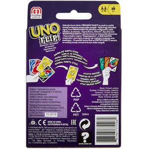 Joc de societate MATTEL Uno - Flip Side MTGDR44, 7 ani+, 2-10 jucatori Joc de societate MATTEL Uno - Flip Side MTGDR44, 7 ani+, 2-10 jucatori