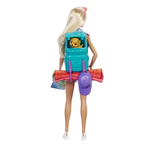 Papusa BARBIE Camping Malibu MTHDF73O, 3 ani+, multicolor Papusa BARBIE Camping Malibu MTHDF73O, 3 ani+, multicolor