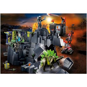 Set figurine PLAYMOBIL Dinos Rise - Mina de cristal cu dinozaur PM70623, 5 ani+, multicolor Set figurine PLAYMOBIL Dinos Rise - Mina de cristal cu dinozaur PM70623, 5 ani+, multicolor