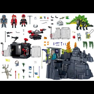Set figurine PLAYMOBIL Dinos Rise - Mina de cristal cu dinozaur PM70623, 5 ani+, multicolor Set figurine PLAYMOBIL Dinos Rise - Mina de cristal cu dinozaur PM70623, 5 ani+, multicolor
