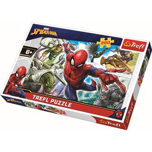 Puzzle TREFL Spiderman 13235, 6 ani+, 200 piese Puzzle TREFL Spiderman 13235, 6 ani+, 200 piese