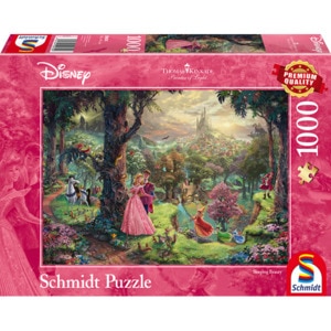 Puzzle SCHMIDT Thomas Kinkade - Frumoasa din padurea adormita SSP-59474, 12 ani+, 1000 piese Puzzle SCHMIDT Thomas Kinkade - Frumoasa din padurea adormita SSP-59474, 12 ani+, 1000 piese
