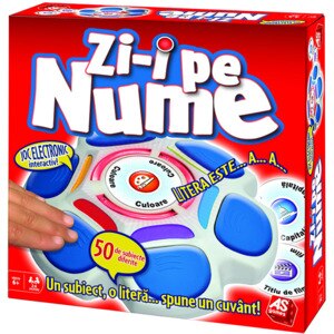 Joc de societate AS GAMES Zi-i pe nume 1040-30003, 6 ani+, 2-6 jucatori Joc de societate AS GAMES Zi-i pe nume 1040-30003, 6 ani+, 2-6 jucatori