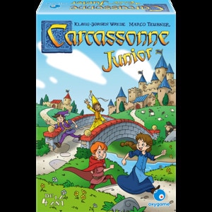 Joc de societate CARCASSONNE Junior BG-41010_RO, 4 ani+, 2-4 jucatori Joc de societate CARCASSONNE Junior BG-41010_RO, 4 ani+, 2-4 jucatori