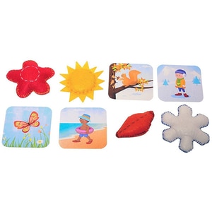 Joc interactiv CHALK AND CHUCKLES Descopera anotimpurile CCPPL028, 3 - 6 ani, multicolor Joc interactiv CHALK AND CHUCKLES Descopera anotimpurile CCPPL028, 3 - 6 ani, multicolor