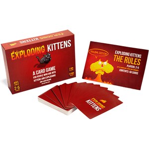 Joc de societate EXPLODING KITTENS EKEK01RO, 7 ani+, 2-5 jucatori Joc de societate EXPLODING KITTENS EKEK01RO, 7 ani+, 2-5 jucatori