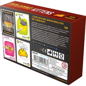 Joc de societate EXPLODING KITTENS EKEK01RO, 7 ani+, 2-5 jucatori Joc de societate EXPLODING KITTENS EKEK01RO, 7 ani+, 2-5 jucatori