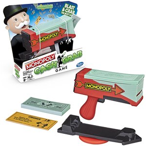 Joc de societate MONOPOLY Cash Grab E3037, 8 ani+, 3 jucatori Joc de societate MONOPOLY Cash Grab E3037, 8 ani+, 3 jucatori