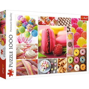 Puzzle TREFL Candyland 10469, 12 ani+, 1000 piese Puzzle TREFL Candyland 10469, 12 ani+, 1000 piese
