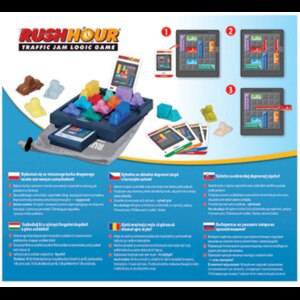 Joc de societate THINKFUN Rush Hour TF4082, 8 ani+, 1-2 jucatori Joc de societate THINKFUN Rush Hour TF4082, 8 ani+, 1-2 jucatori