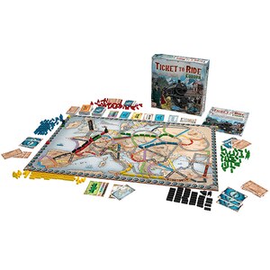 Joc de societate ASMODEE Ticket to Ride Europe 721802, 8 ani+, 2-5 jucatori Joc de societate ASMODEE Ticket to Ride Europe 721802, 8 ani+, 2-5 jucatori