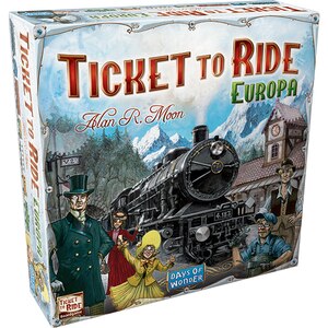 Joc de societate ASMODEE Ticket to Ride Europe 721802, 8 ani+, 2-5 jucatori Joc de societate ASMODEE Ticket to Ride Europe 721802, 8 ani+, 2-5 jucatori