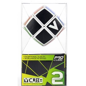 Joc educativ V-CUBE Cub Rubik forma rotunjita CUB0081, 6 ani+, 2x2 Joc educativ V-CUBE Cub Rubik forma rotunjita CUB0081, 6 ani+, 2x2