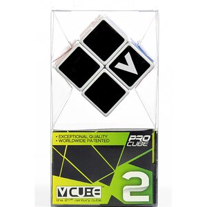 Joc educativ V-CUBE Cub Rubik forma clasica CUB0104, 6 ani+, 2x2 Joc educativ V-CUBE Cub Rubik forma clasica CUB0104, 6 ani+, 2x2