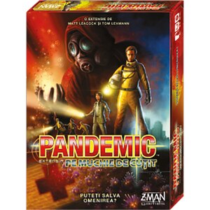 Joc de societate ASMODEE Pandemic - Pe muchie de cutit ZMG71101RO, 8 ani+, 2-5 jucatori Joc de societate ASMODEE Pandemic - Pe muchie de cutit ZMG71101RO, 8 ani+, 2-5 jucatori