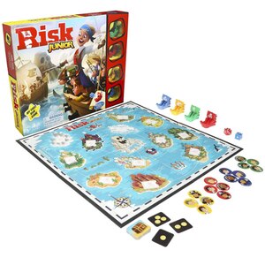 Joc de societate HASBRO Risk Junior E6936, 5 ani+, 2-4 jucatori Joc de societate HASBRO Risk Junior E6936, 5 ani+, 2-4 jucatori