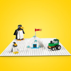 LEGO Classic: Placa de baza alba 11026, 4 ani+, 1 piesa LEGO Classic: Placa de baza alba 11026, 4 ani+, 1 piesa