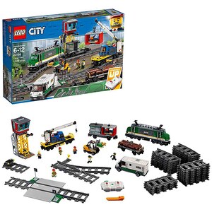 LEGO City: Tren marfar 60198, 6-12 ani, 1226 piese LEGO City: Tren marfar 60198, 6-12 ani, 1226 piese