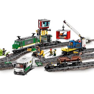 LEGO City: Tren marfar 60198, 6-12 ani, 1226 piese LEGO City: Tren marfar 60198, 6-12 ani, 1226 piese
