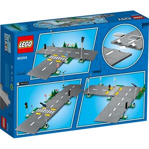 LEGO City: Placi de drum 60304, 5 ani+, 112 piese LEGO City: Placi de drum 60304, 5 ani+, 112 piese