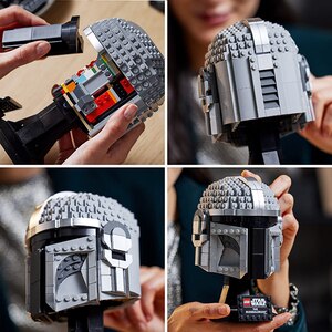 LEGO Star Wars: Casca Mandalorian 75328, 18 ani+, 584 piese LEGO Star Wars: Casca Mandalorian 75328, 18 ani+, 584 piese