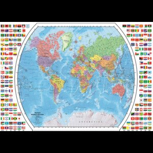 Puzzle RAVENSBURGER Harta politica a lumii RVSPA19633, 14 ani+, 1000 piese Puzzle RAVENSBURGER Harta politica a lumii RVSPA19633, 14 ani+, 1000 piese
