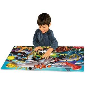 Puzzle THE LEARNING JOURNEY Viata marina TLJ115220, 3 ani+, 100 piese Puzzle THE LEARNING JOURNEY Viata marina TLJ115220, 3 ani+, 100 piese
