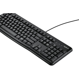 Tastatura cu fir LOGITECH K120, USB, Layout US, negru Tastatura cu fir LOGITECH K120, USB, Layout US, negru