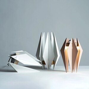 Lampa ambientala SPIN Hikari Small, gri Lampa ambientala SPIN Hikari Small, gri