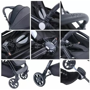 Carucior sport LECLERC Magic Fold LLEC25970, 5 puncte, 6 luni+, negru Carucior sport LECLERC Magic Fold LLEC25970, 5 puncte, 6 luni+, negru