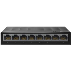 Switch TP-LINK LS1008G, 8 porturi Gigabit, negru Switch TP-LINK LS1008G, 8 porturi Gigabit, negru