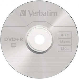 DVD+R VERBATIM 43551, 16x, 4.7GB, 100buc DVD+R VERBATIM 43551, 16x, 4.7GB, 100buc