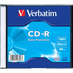 CD-R VERBATIM 43347, 52x, 700MB, 1buc - Slim Case CD-R VERBATIM 43347, 52x, 700MB, 1buc - Slim Case