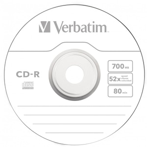 CD-R VERBATIM 43347, 52x, 700MB, 1buc - Slim Case CD-R VERBATIM 43347, 52x, 700MB, 1buc - Slim Case