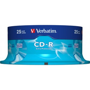 CD-R VERBATIM 43432, 52x, 700MB, 25buc CD-R VERBATIM 43432, 52x, 700MB, 25buc