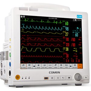 Monitor functii vitale COMEN C100, 12.1", Touch screen, alb Monitor functii vitale COMEN C100, 12.1", Touch screen, alb