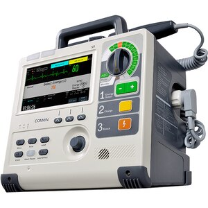 Defibrilator configutatie standard COMEN S5, Acumulator Li-Ion, IBP, printer, crem Defibrilator configutatie standard COMEN S5, Acumulator Li-Ion, IBP, printer, crem