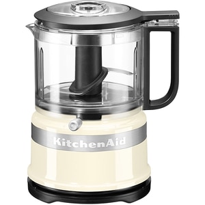 Mini tocator KITCHENAID Classic 5KFC3516EAC, 0.83l, 240W, 2 treapte viteza, crem-negru Mini tocator KITCHENAID Classic 5KFC3516EAC, 0.83l, 240W, 2 treapte viteza, crem-negru