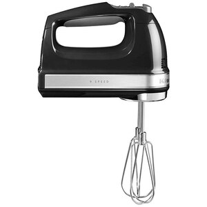 Mixer de mana KITCHENAID 5KHM9212EOB, 85W, 9 trepte viteza, negru lucios-argintiu Mixer de mana KITCHENAID 5KHM9212EOB, 85W, 9 trepte viteza, negru lucios-argintiu