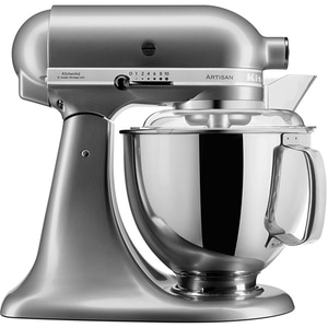 Mixer cu bol KITCHENAID Artisan model 175 5KSM175PSECU, 4.8l, 300W, 10 trepte viteza, argintiu inchis Mixer cu bol KITCHENAID Artisan model 175 5KSM175PSECU, 4.8l, 300W, 10 trepte viteza, argintiu inchis