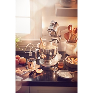 Mixer cu bol KITCHENAID Artisan model 175 5KSM175PSECU, 4.8l, 300W, 10 trepte viteza, argintiu inchis Mixer cu bol KITCHENAID Artisan model 175 5KSM175PSECU, 4.8l, 300W, 10 trepte viteza, argintiu inchis