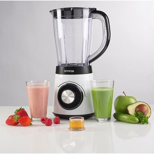 Blender GORENJE B501LBW, 1.5l, 500W, 2 trepte viteza, alb-negru Blender GORENJE B501LBW, 1.5l, 500W, 2 trepte viteza, alb-negru