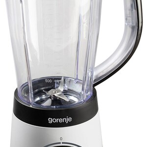 Blender GORENJE B501LBW, 1.5l, 500W, 2 trepte viteza, alb-negru Blender GORENJE B501LBW, 1.5l, 500W, 2 trepte viteza, alb-negru