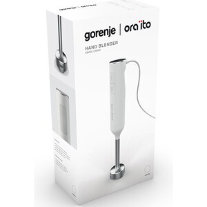 Mixer vertical GORENJE HB600ORAW, 600W, 2 trepte viteza, alb-argintiu Mixer vertical GORENJE HB600ORAW, 600W, 2 trepte viteza, alb-argintiu