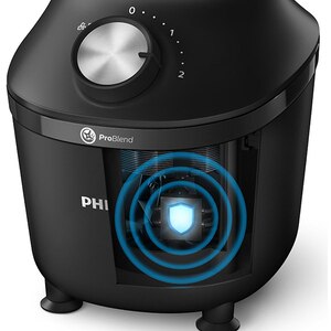 Blender PHILIPS Seria 3000 HR2291/01, 2l, 600W, 2 trepte viteza, negru Blender PHILIPS Seria 3000 HR2291/01, 2l, 600W, 2 trepte viteza, negru
