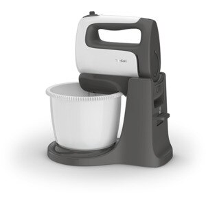 Mixer cu bol TEFAL Prep'Mix+ HT464138, 2.5l, 500W, 5 trepte viteza, alb-gri Mixer cu bol TEFAL Prep'Mix+ HT464138, 2.5l, 500W, 5 trepte viteza, alb-gri