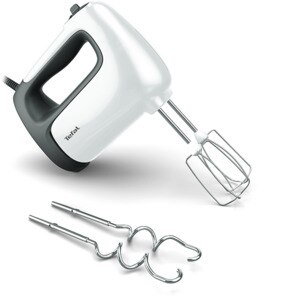 Mixer cu bol TEFAL Prep'Mix+ HT464138, 2.5l, 500W, 5 trepte viteza, alb-gri Mixer cu bol TEFAL Prep'Mix+ HT464138, 2.5l, 500W, 5 trepte viteza, alb-gri